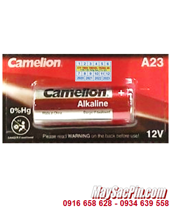 Pin 12V Camelion A23/MN23/23AE Plus Alkaline -Pin Remote _Giá/ 1viên
